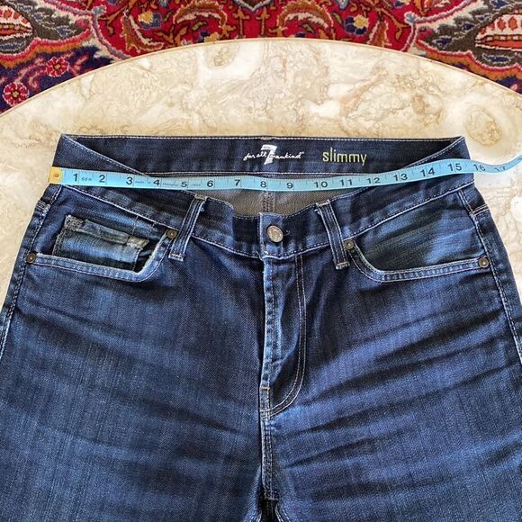 7 For All Mankind Slimmy Straight Leg Jeans - Picture 11 of 13